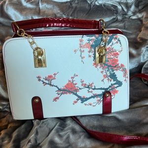 Cherry blossom purse